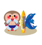 夏だ！使える！！幸せのプク郎（個別スタンプ：5）