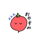 トマトのおばけ（個別スタンプ：4）
