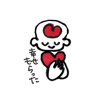ここちゃんの「ありがとう」と「ごめん」（個別スタンプ：8）