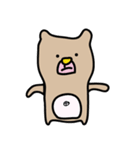 Big Belly Button Bear（個別スタンプ：1）