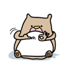 Big Belly Button Bear（個別スタンプ：13）