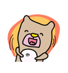 Big Belly Button Bear（個別スタンプ：14）