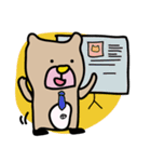 Big Belly Button Bear（個別スタンプ：21）