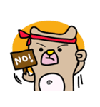 Big Belly Button Bear（個別スタンプ：27）