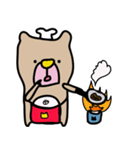 Big Belly Button Bear（個別スタンプ：28）