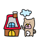 Big Belly Button Bear（個別スタンプ：34）