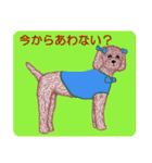 トイプードルによる24の会話（個別スタンプ：22）