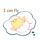 chick wants to fly（個別スタンプ：15）