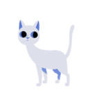 A Blue Blue Cat（個別スタンプ：1）