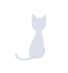 A Blue Blue Cat（個別スタンプ：2）