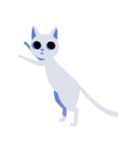 A Blue Blue Cat（個別スタンプ：3）