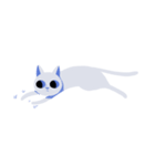 A Blue Blue Cat（個別スタンプ：5）
