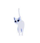 A Blue Blue Cat（個別スタンプ：10）