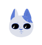 A Blue Blue Cat（個別スタンプ：12）