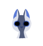A Blue Blue Cat（個別スタンプ：17）