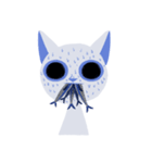 A Blue Blue Cat（個別スタンプ：24）