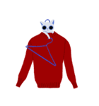 A Blue Blue Cat（個別スタンプ：31）