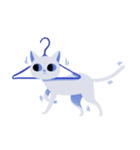 A Blue Blue Cat（個別スタンプ：32）