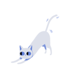 A Blue Blue Cat（個別スタンプ：33）