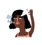 Hollablack Girl（個別スタンプ：2）