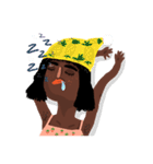 Hollablack Girl（個別スタンプ：8）