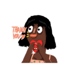 Hollablack Girl（個別スタンプ：10）