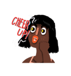 Hollablack Girl（個別スタンプ：14）