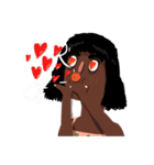 Hollablack Girl（個別スタンプ：23）