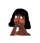 Hollablack Girl（個別スタンプ：29）
