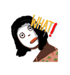 Hollablack Girl（個別スタンプ：31）