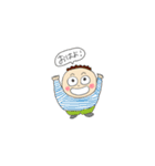 Sticker for cheerful our happy days（個別スタンプ：35）