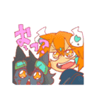 ゆかいなきゃつら。（個別スタンプ：16）