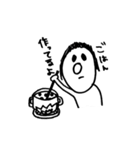 手書き風ふぁみりー（個別スタンプ：3）