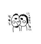 手書き風ふぁみりー（個別スタンプ：32）