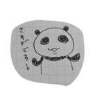 しおパンダ（個別スタンプ：3）