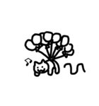 ダンサーねこの結構ダンス関係ないスタンプ（個別スタンプ：1）