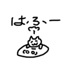 ダンサーねこの結構ダンス関係ないスタンプ（個別スタンプ：24）