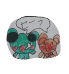 小学2年生 画伯（個別スタンプ：8）