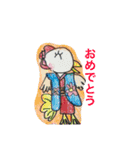 小学2年生 画伯（個別スタンプ：10）