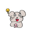 hamster and mouse（個別スタンプ：2）