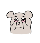 hamster and mouse（個別スタンプ：4）