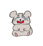 hamster and mouse（個別スタンプ：5）
