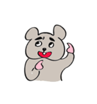 hamster and mouse（個別スタンプ：11）