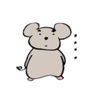hamster and mouse（個別スタンプ：16）