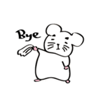 hamster and mouse（個別スタンプ：22）