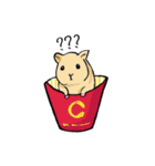 hamster and mouse（個別スタンプ：37）