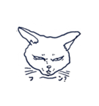 フキゲンなねこ（個別スタンプ：8）