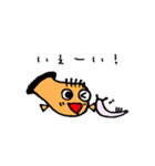 コケギンポくんとうみうしさん（個別スタンプ：3）