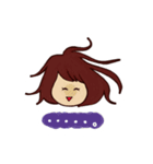 ボブがーるの一言スタンプ（個別スタンプ：7）
