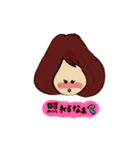 ボブがーるの一言スタンプ（個別スタンプ：13）